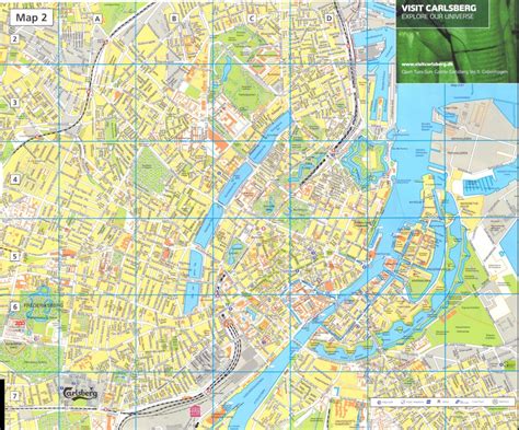 Copenhagen Tourist Map Printable - Printable Maps