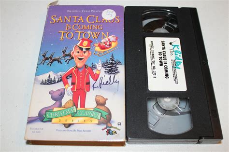 Santa Claus Is Comin To Town Vhs Fred Astaire Christmas