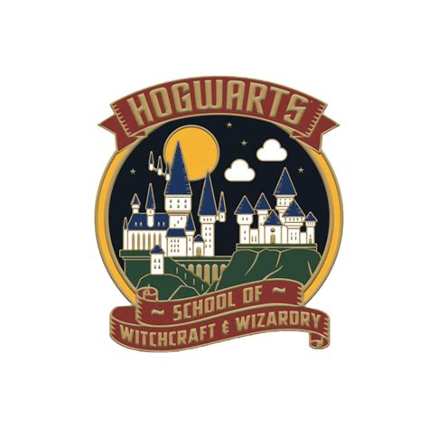 Harry Potter Hogwarts Enamel Pin