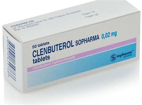 Clenbuterol tabletas peligrosas para la pérdida de peso Acción