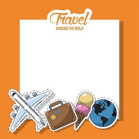 Travel Border Vectors And Illustrations For Free Download Freepik