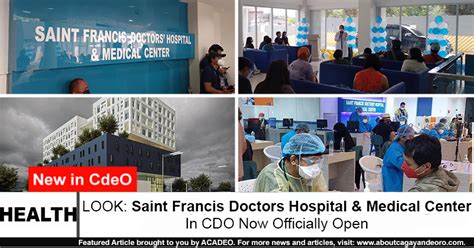 Saint Francis Doctors Hospital and Medical Center - About Cagayan de Oro