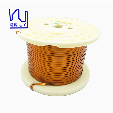 Custom EIAIW 180 4 00mmx0 40mm Custom Rectangular Enameled Copper Wire