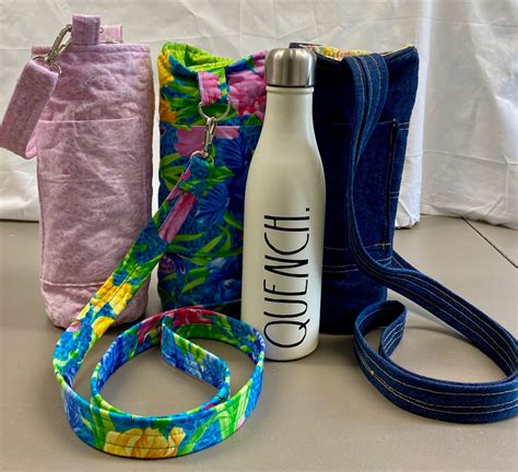 Pattern For A DIY Water Bottle Tote