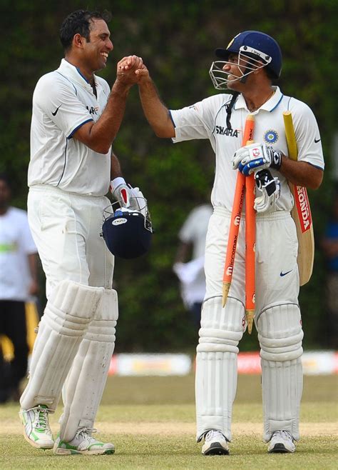 VVS Laxman And Virender Sehwag Celebrate India S Victory ESPNcricinfo