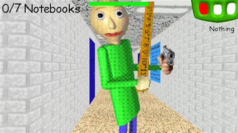 Baldi S Basics But Baldi Is Gangsta Don T Be A Busta Collect All The