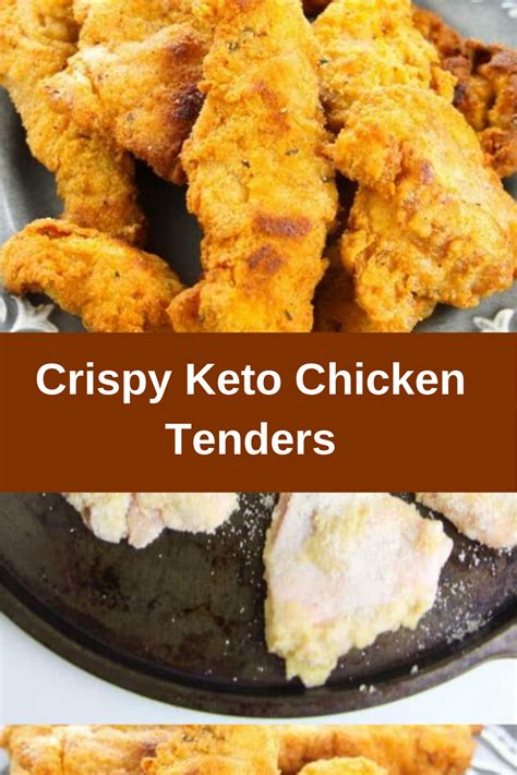 Crispy Keto Chicken Tenders