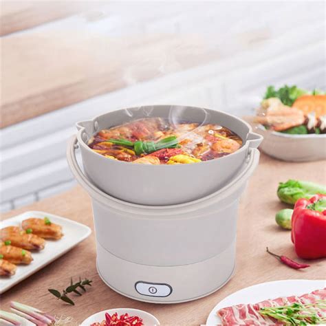 Portable Electric Collapsible Travel Hot Pot JOOPZY