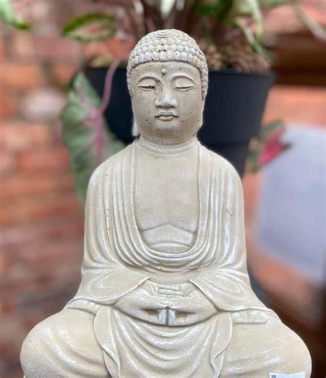 Buddha Statue, Zen Meditating Buddha Garden Statue / Garden Ornament. Spiritual/asian Budda ...