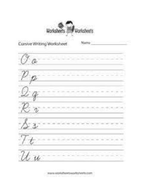 Cursive | PDF