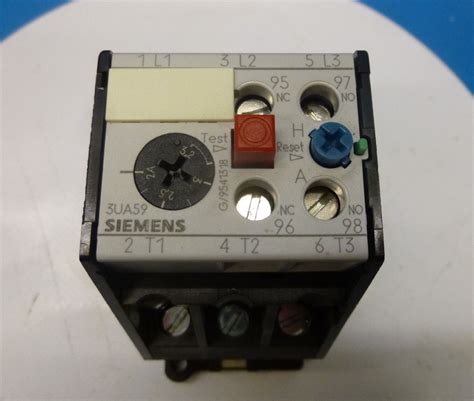 SIEMENS Überlastrelais 3UA59 00 1D 2 3 2A OVERLOAD RELAY 3UA59 00 1D