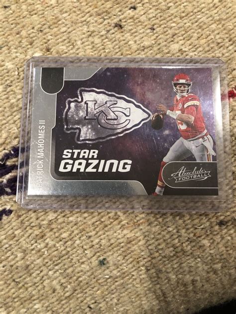 Absolute Patrick Mahomes Ii Star Gazing Insert Sg Kansas City