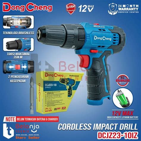 Jual Dongcheng Mesin Bor Tembok DCJZ23 10iZ Baterai Cordless Impact