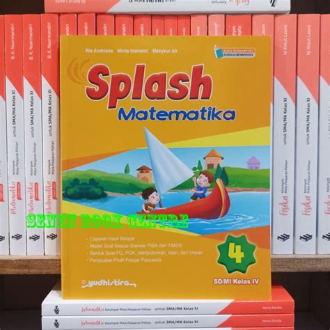 Jual Buku Splash Matematika Kelas 4 SD Mi Kurikulum Merdeka Yudhistira