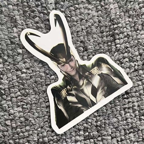 TV 50pcs Stickers Loki Stickers Notebook Doodle Stickers Waterproof