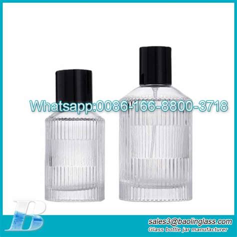 50ml 100ml Hexagonal Transparent Bayonet Glass Perfume Bottle Wholesale