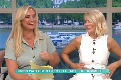 Awkward This Morning Moment With Holly Willoughby And Ruth Langsford After Eamonns Comments