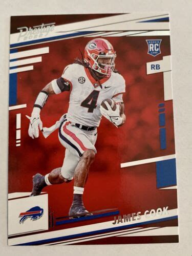 Panini Prestige James Cook Rookie Rc Buffalo Bills Football