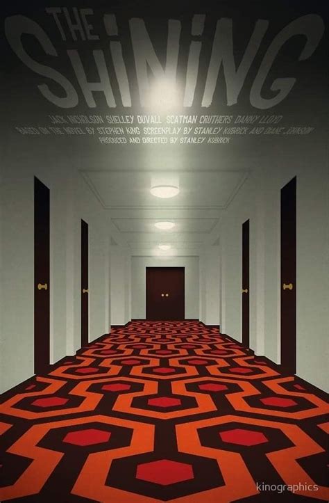 Horror Movie Poster Art : "The Shining" 1980 by Kino Graphics | The ...