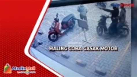 Kepergok Maling Motor Di Jonggol Pelaku Acungkan Senpi Ke Arah Kasir