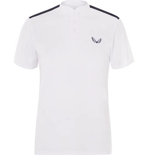 Castore Andy Murray Arnaud Stretch Tech Jersey Tennis T Shirt White