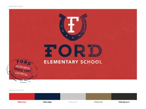 Ford Elementary School Logo by Randall Dunson on Dribbble