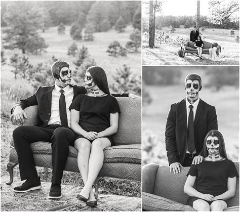 Spooky Halloween Couples Session In Elbert Colorado — Colorado Wedding