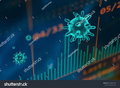 Graphs Representing Stock Market Crash Caused Stock Photo (Edit Now) 1658501803