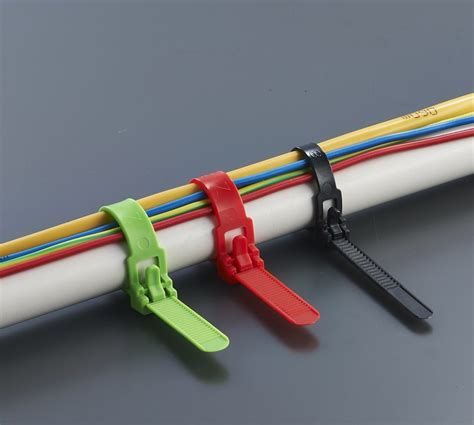 Pa Nylon Releasable Self Locking Cable Ties China Releasable