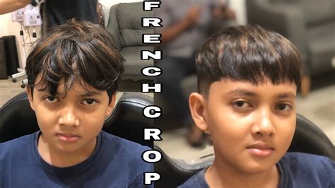 BARBER TUTORIAL Cara Mudah Motong Rambut Anak Anak FRENCH CROP