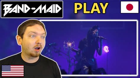 REACTION Band Maid Play YouTube