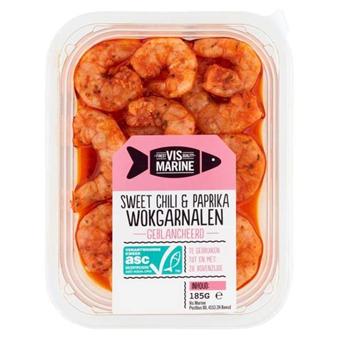 Spar Vis Marine Wokgarnalen Sweet Chili Je Vindt Het Bij Spar