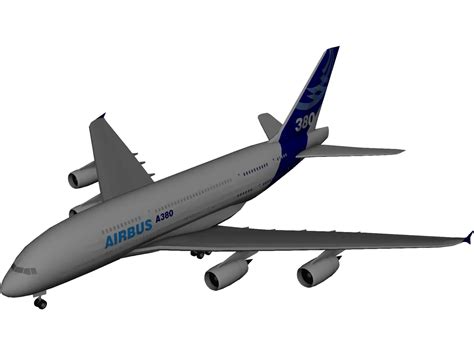 Airbus A380 3D Model - 3DCADBrowser