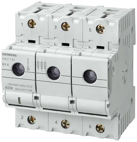 Sg Siemens Fused Switch Disconnector Pole A Max Current