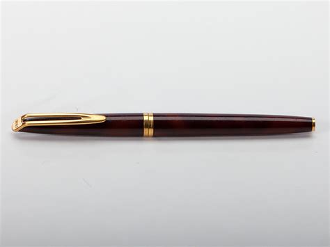 Magnifique Stylo Plume WATERMAN CF Tortoise Shell 1970 S Atelier Lesoon