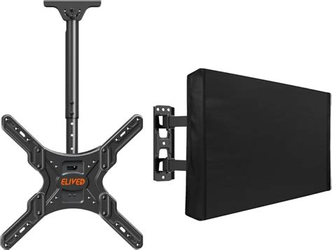 Amazon ELIVED Ceiling TV Mount YD3015 For Most 26 65 TVs Height