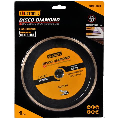 Disco Diamantado Continuo Liso Uyustools Ferretmar