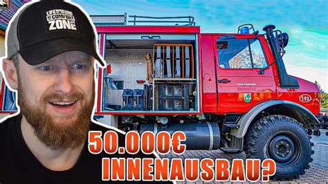 Mattins PREPPER UNIMOG 50 000 für den Innenausbau ersten