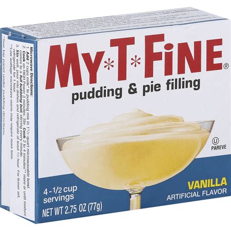 My T Fine Pudding And Pie Filling Vanilla Jello And Pudding Mix Foodtown