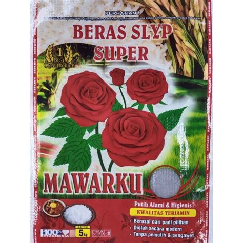 Jual Karung Laminasi 5kg Merek Mawarku BARU Shopee Indonesia