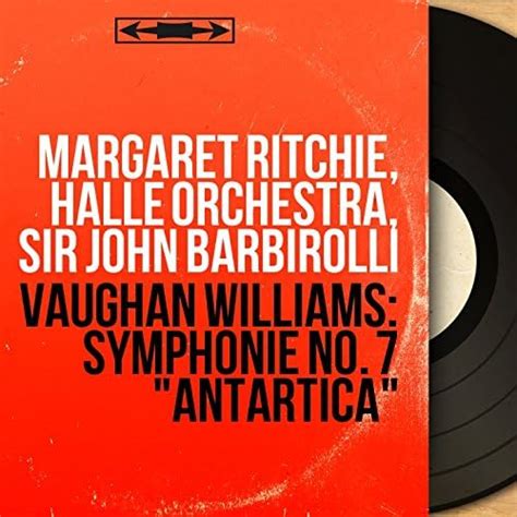 Vaughan Williams Symphonie No 7 Antartica Mono Version Von