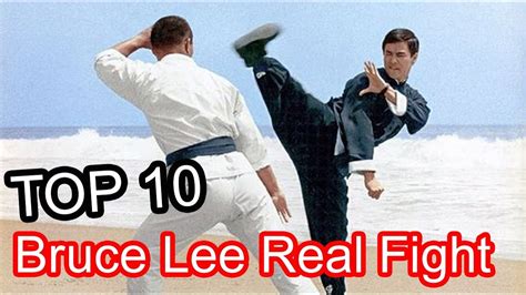 Top 10 Real Bruce Lee Fights Nobody Knows - Wing Chun News