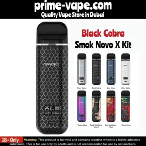 Best Smok Novo X Kit W Mah Pod System Prime Vape Uae