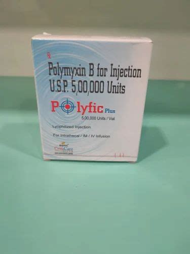 Polyfic Plus Injection 5MIU At Rs 600 Vial Hadapsar Pune ID