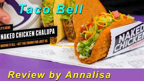 Taco Bell Naked Chicken Chalupa Review Youtube