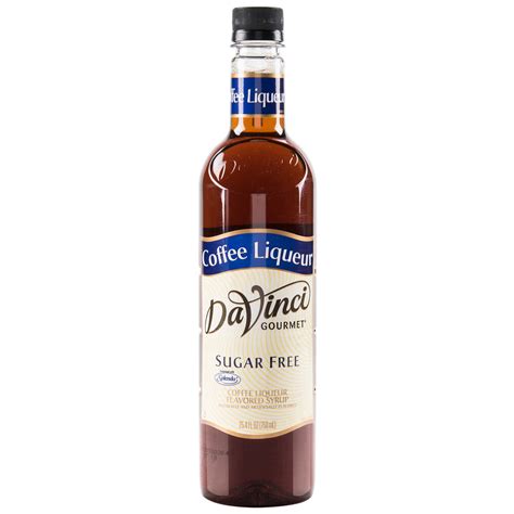 Davinci Gourmet 750 Ml Coffee Liqueur Sugar Free Flavoring Syrup