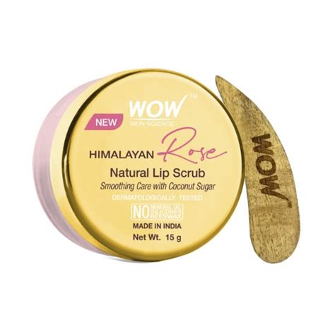 Buy WOW Skin Science Himalayan Rose Lip Scrub Exfoliates 15 Gm Online