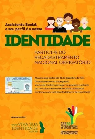 Recadastramento Nacional pesquisa e emissão do novo documento de