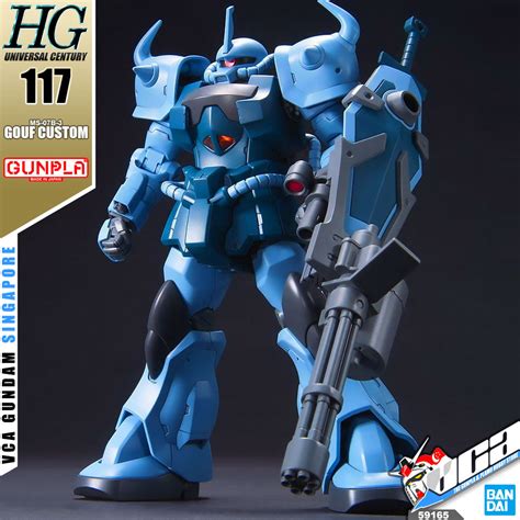 Bandai® Gunpla High Grade Hguc 1144 Gouf Custom Vca Gundam Singapore