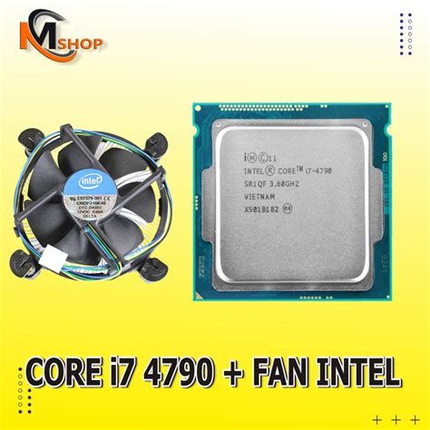 Processor Intel Core I7 4790 Socket 1150 Haswell Fan Intel Lazada